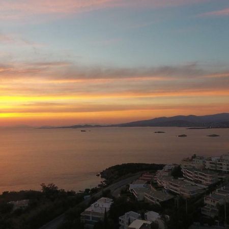Saronida Summer Studio With Breathtaking View Lagonisi Ngoại thất bức ảnh