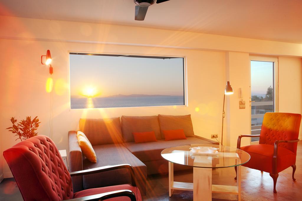 Saronida Summer Studio With Breathtaking View Lagonisi Ngoại thất bức ảnh
