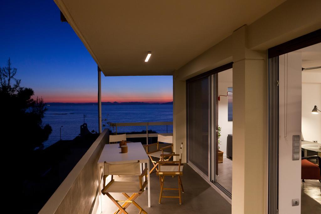 Saronida Summer Studio With Breathtaking View Lagonisi Ngoại thất bức ảnh